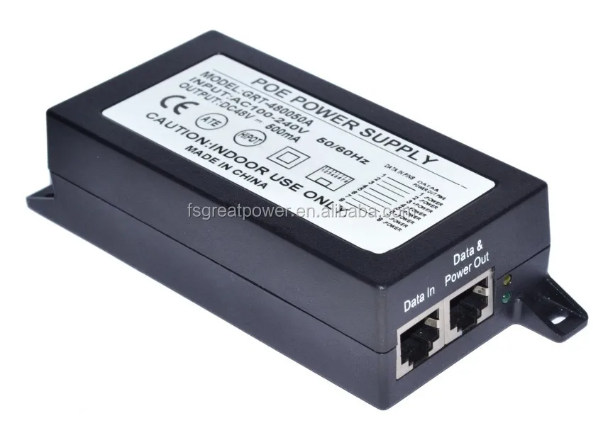 Midspan Power Sourcing Poe Injector Suitable Price For Ip Camera/voip