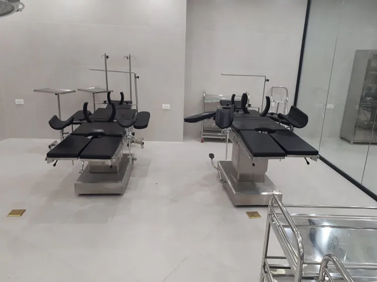 Stainless steel hydraulic berchtold surgical tables in hospital manual operating table