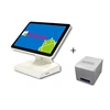 android cash register with LED customer display /mini pc/ dual touch screen displays