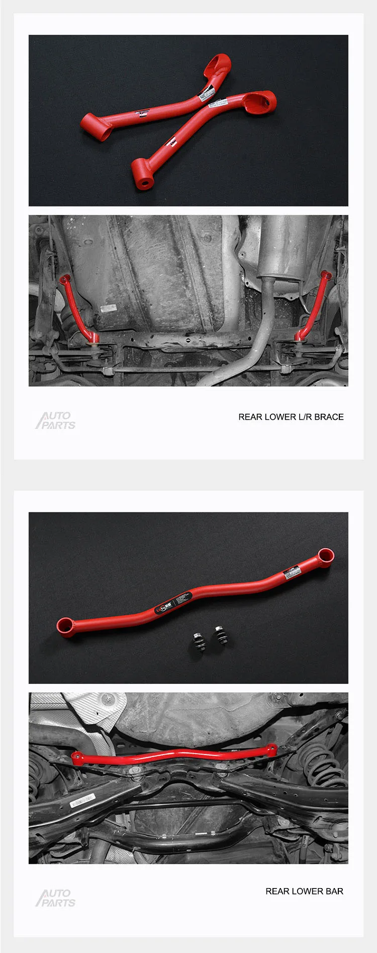 LVTU Factory strut brace strut bar body kit strut tower bar For