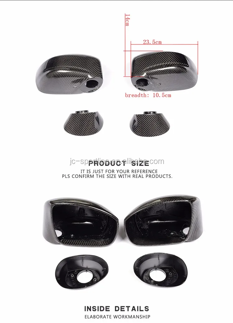 Carbon Fiber GTR Car Side Mirror| Alibaba.com