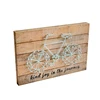Handmade Wall Hanging Decorative bicycle Wood Wall nails string art kit