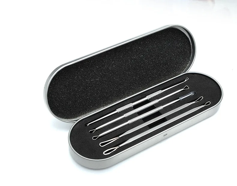 

Face Care blackhead removal acne needle, Silver