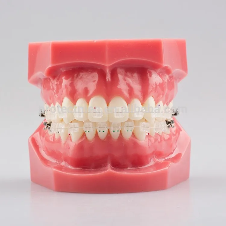 Protect Zirconia Orthodontic Sapphire Ceramic Brackets 0.022/0.018 With