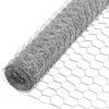 1 in. x 2 ft. x 25 ft. Galvanized Hexagonal Wire Mesh Poultry Netting