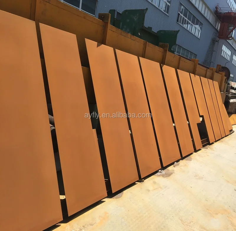 0.5mm4.0mm Thickness Corten Steel In Steel Sheet Corten Steel Wall