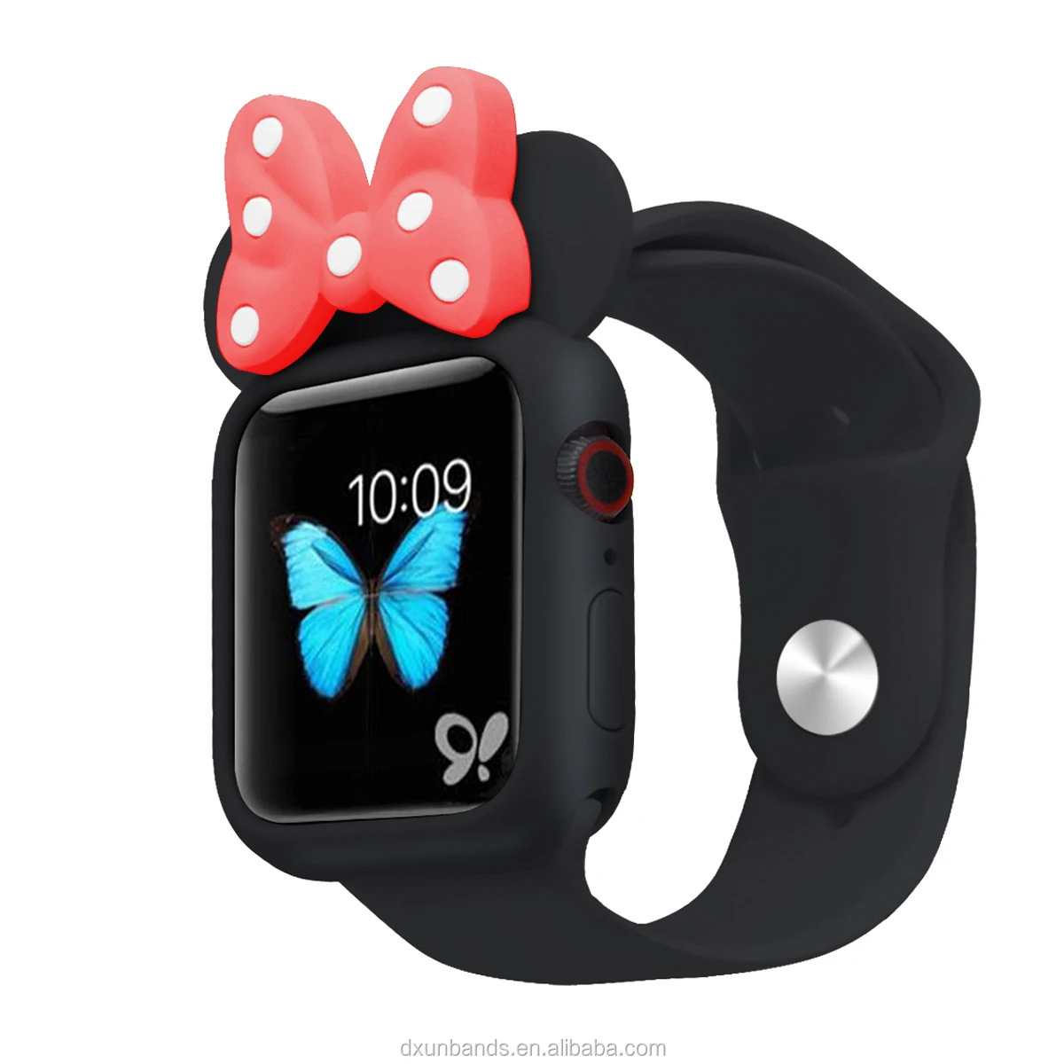 For Apple Watch New Series 4 Cute Cartoon Tpu Case Cover 44mm 40mm Soft