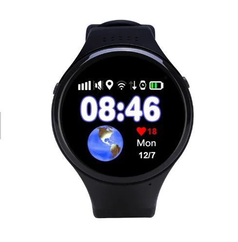 3G WIFI Smartwatch Cell Phone All-in-One Smart Watch Android 5.1 SIM Card GPS Camera Heart Rate Monitor
