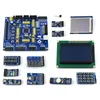 ATmega128A-AU ATmega128 AVR 8-bit RISC Evaluation Development Board +11pcs Accessory Modules Kits = OpenM128 Package B