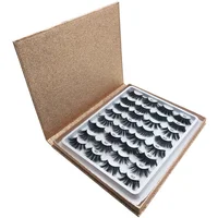 

Ready To Ship Faux Mink Eyelash Set Eye Lash Book Of 25mm Lashes