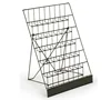 6-Tiered 18" Wire Display Rack for Tabletops Gift Store Retail Store Rack Grocery Stores Shelf, 2.5" Open Shelves