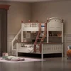 Nordic whole solid wood children is muti_function combination bed contemporary and contracted Ladder bed ark