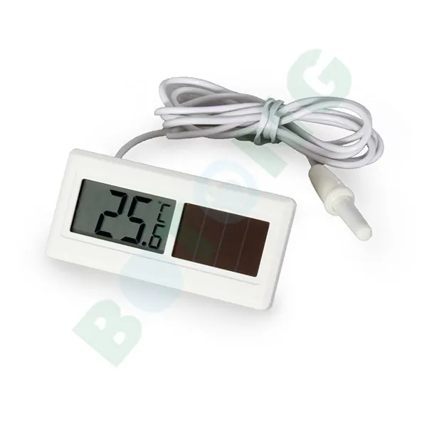 Con energía Solar LCD termómetro - 50 grados Celsius a 150 ... Con energía Solar LCD termómetro - 50 grados Celsius a 150 ...
