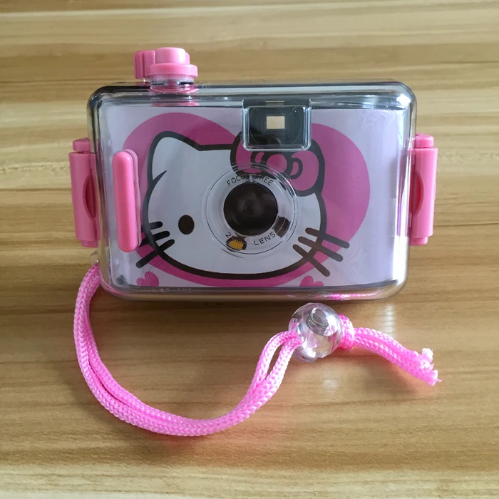 Wholesale 35mm Film Hello Kitty Waterproof Disposable Camera Underwater 5 Meter Depth Retro Film