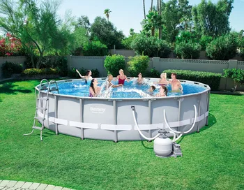 20 Ftx48 In Bestway Steel Frame Pools Large Above Ground 20 Ftx48 In Bestway Steel Frame Pools Large Above Ground