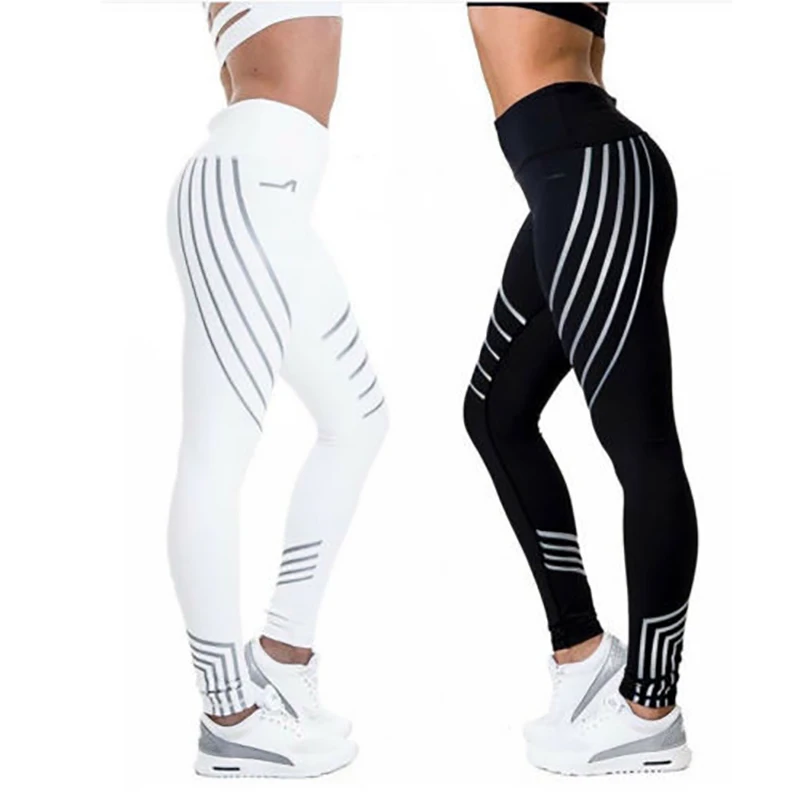 

Custom Design Reflective Leggings For Women Fitness Yoga Wear Workout Leggings Leggings, As the picture