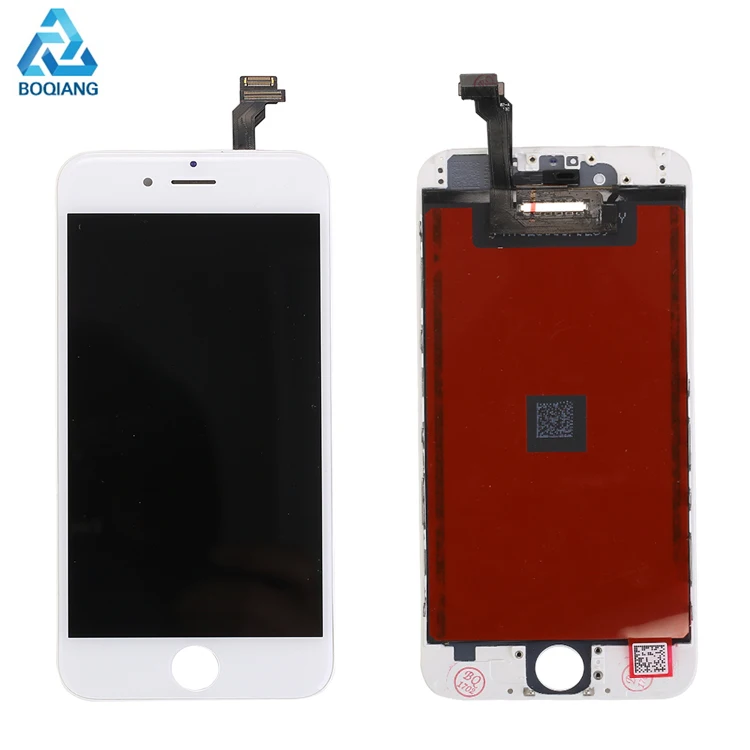 

2019 TOP 10 China suppliers hot products lcd display touch screen digitizer repair part for apple i phone6,for iphone 6 display, Black/white