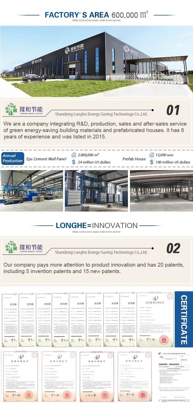 Foam Cement Sandwich Panel Exterior Concrete Precast Wall Panel