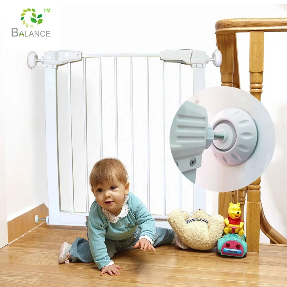 

Amazon Heat Selling Baby Safety Gate Protection Wall Cup for Wall Protector, White