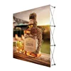 Custom logo 10ft 8ft backdrop wall banner fabric pop up stand exhibition display