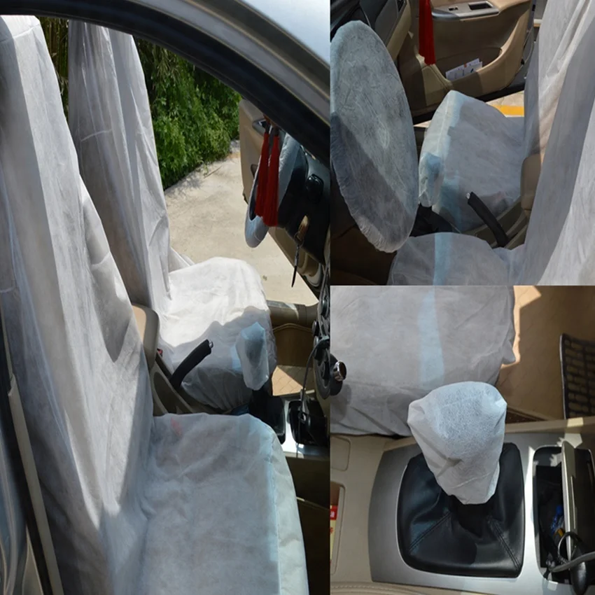 Non-woven Dust Car Wheel Hoods Hubcaps Cover Tire Hoods details