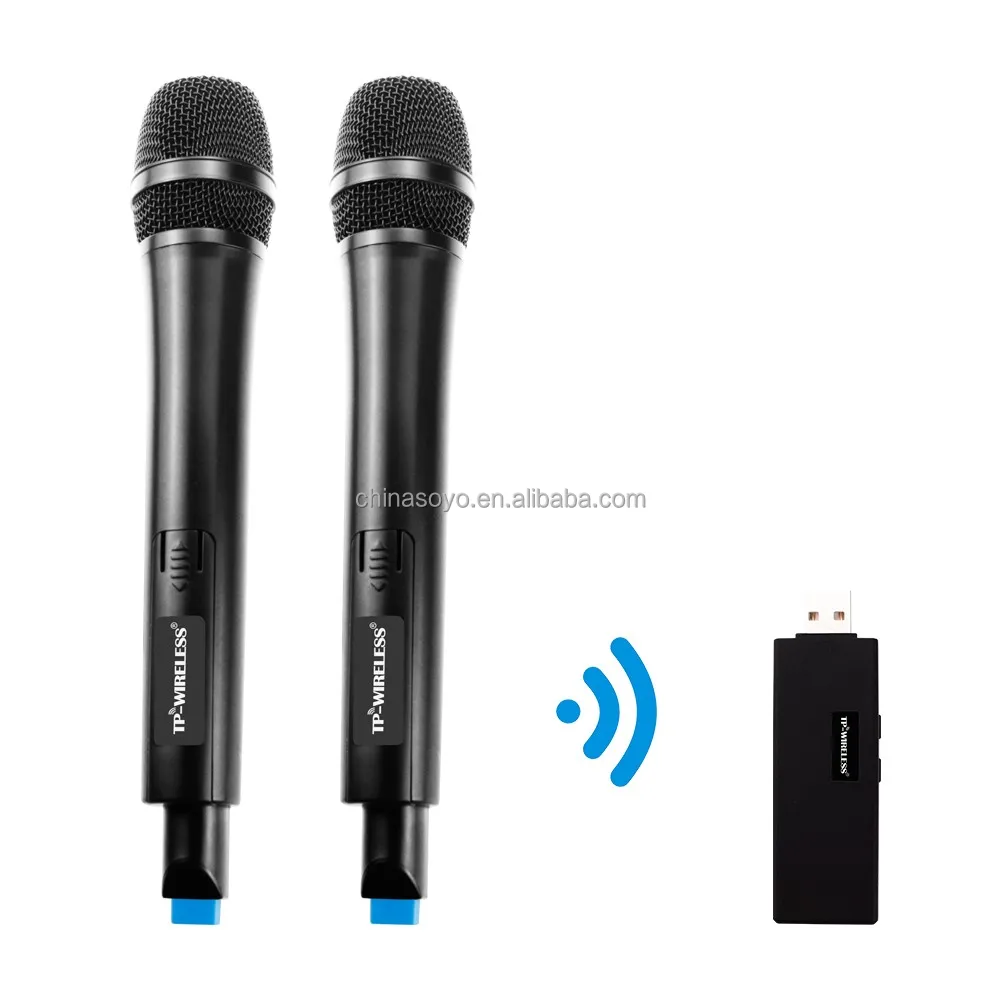 

UHF wireless microphone professional for Karaoke, Black