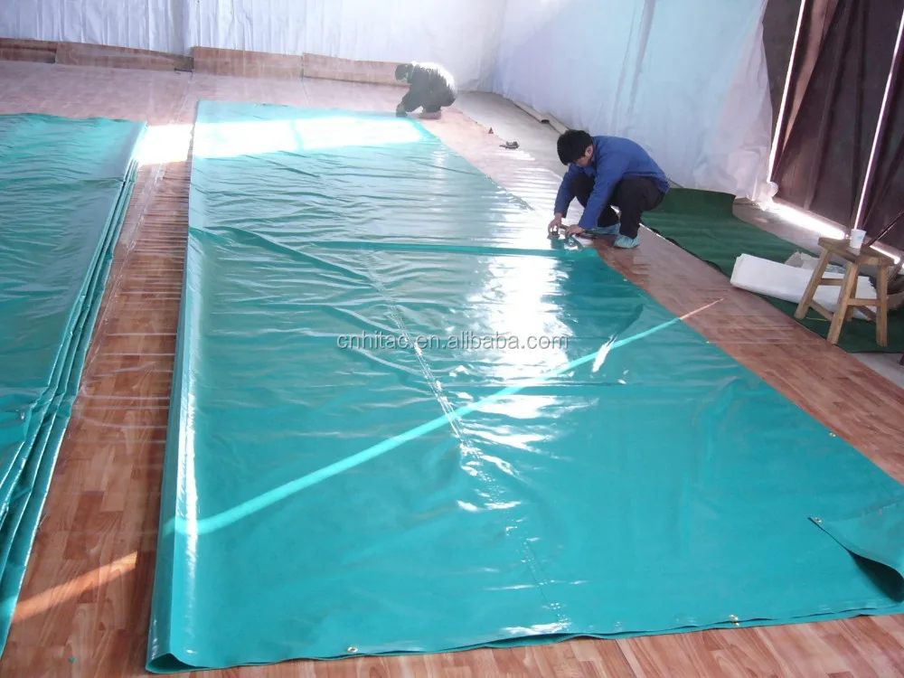 Super Size 42 X 74 10 Oz Vinyl Gym Floor Cover Skidproof Gym