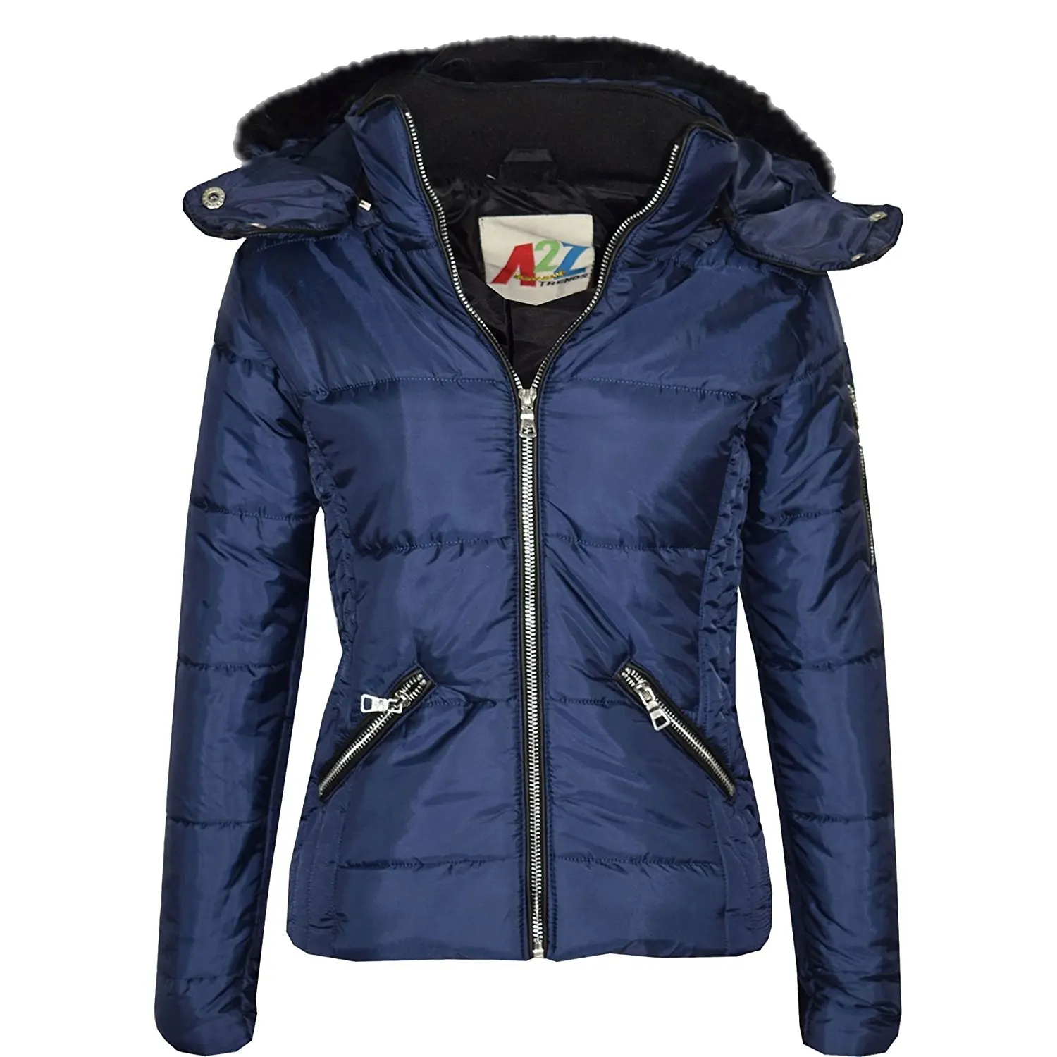 LJYH Boys Cotton Lining Outerwear Jackets with Hood Windproof Coat