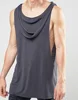 2020 New fashion hot sale best selling ODM&OEM high quality longline sleeveless plain t-shirts 100% cotton with dropped armhole