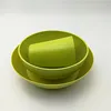Natural bamboo fiber biodegradable and eco friendly tablewares