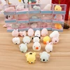 Squishy Phone Straps for iPhone Cute Mini Soft Silicone Squishy Toy Finger Pinch Squeeze Toy