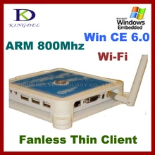 NEW Mini pc station, Ncomputing, thin client with 800Mhz, 32 Bit, Microphone, Win CE 6.0, Touchscreen supported