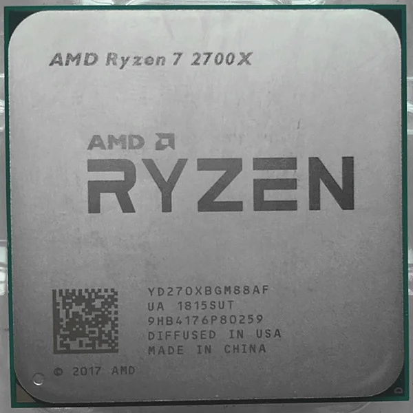 

AMD Ryzen 7 2700X CPU Processor 8Core 16Threads AM4 4.3GHz 16MB TDP 105W Cache 14nm DDR4 2667MHZ r7 2700x Desktop, N/a