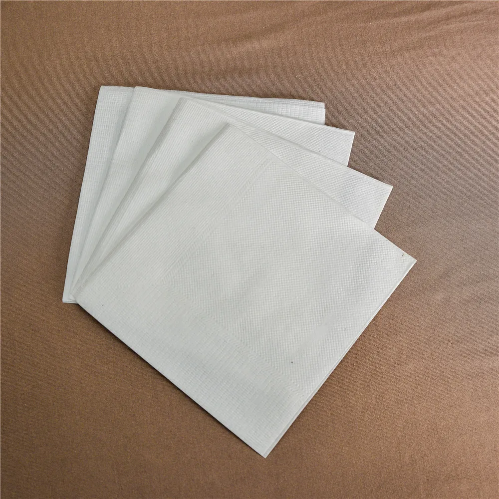 2000 x Black Napkins//Serviettes For Cocktail//Bar//Cafe or restaurant 23cm x 23cm