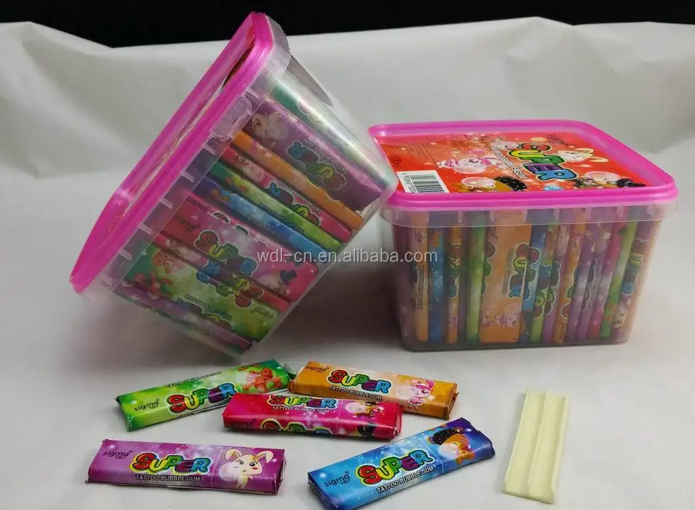 
super tattoo bubble gum 