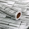 Simple upper grade PVC self adhesive wallpaper 3d brick wall sticker