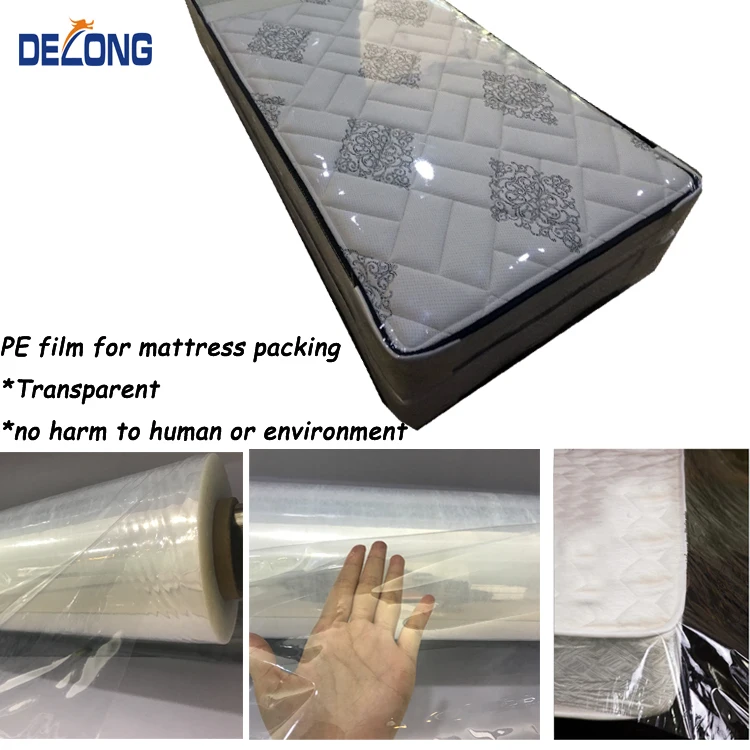 High Quality Furniture Mattress Sofa Pe Plastic Clear Packing Film