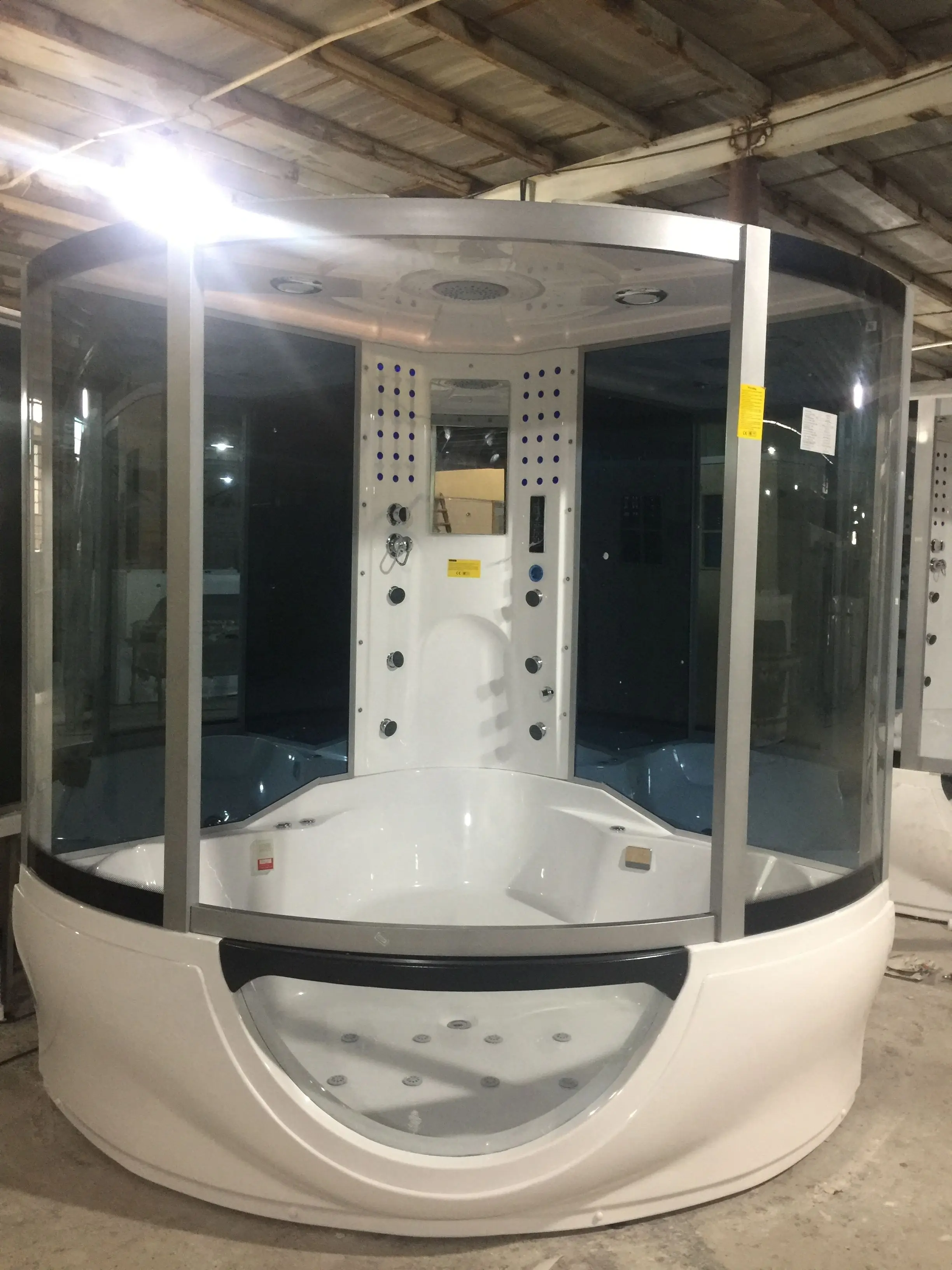 luxury bathroom whirlpool steam shower room shower cabin