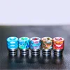 Hot Selling Vape Cobra Resin Ultem 528 Mouthpiece Funny 810 Silicone Cover Disposable Pharaoh Anti Spit Penis Drip Tip