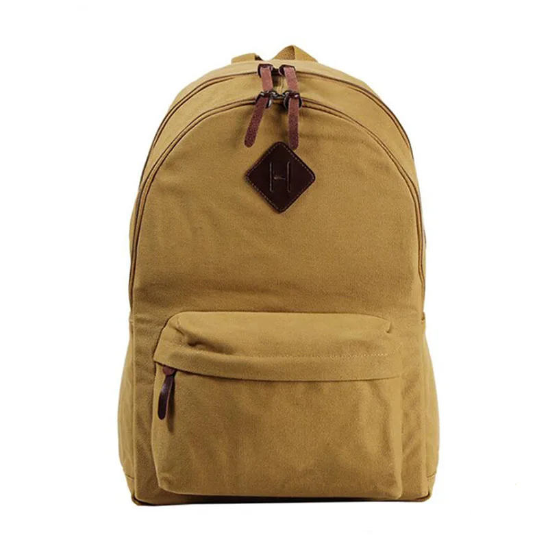 2018 High Quality Smellproof Blank Wholesale Backpack Canvas Backpacks