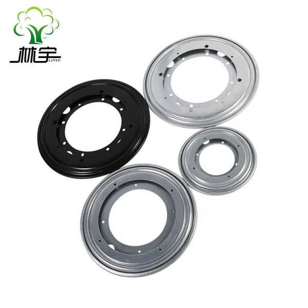 
155mm (6') Zinc Plated Square Lazy Susan Bearings 