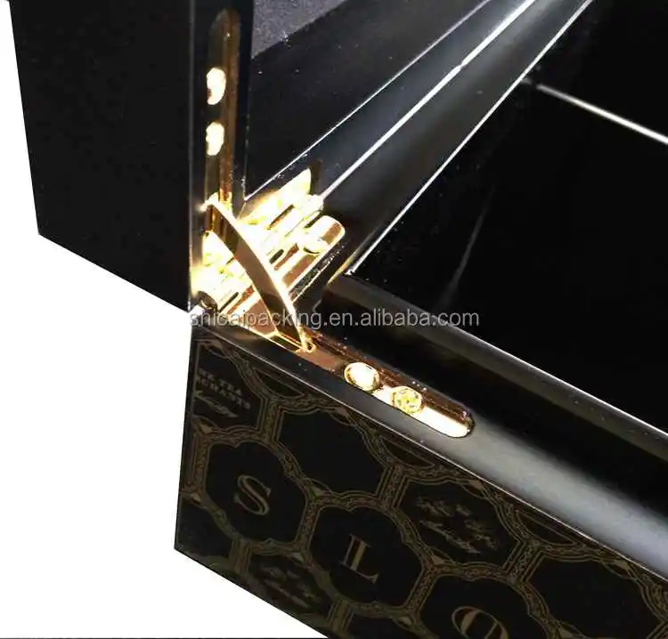 
China Factory Customized Wooden Tea Box Packaging 8 Compartments 