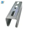 China Gi HDG steel slotted strut channel different size and low price