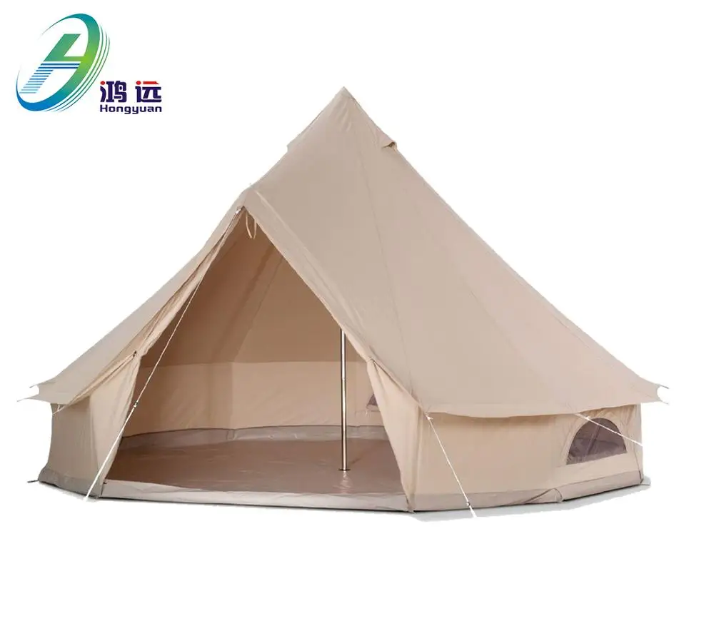 

3m 4m 5m 6m 7m Canvas Tent Factory Manufacturer Bell Tent, Any color according to the ptn color