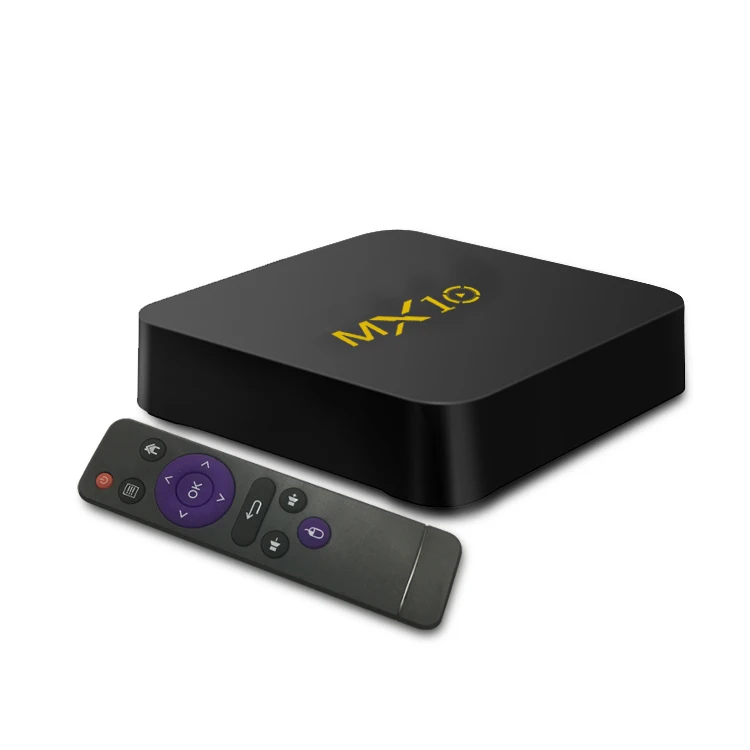 

Most Popular Android TV Box MX10 Quad-core 4GB RAM 32/64GB ROM Smart Android TV Box