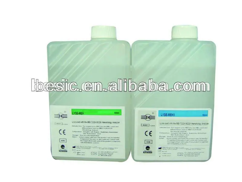 
Hematology Reagents for Sysmex, Mindray, ABX, Coulter Swelab AC,Abacus, Nihon Kohden, Abbott 