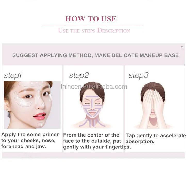 Vegan Cosmetics Private Label Primer Makeup Base Face Primer With Low Price