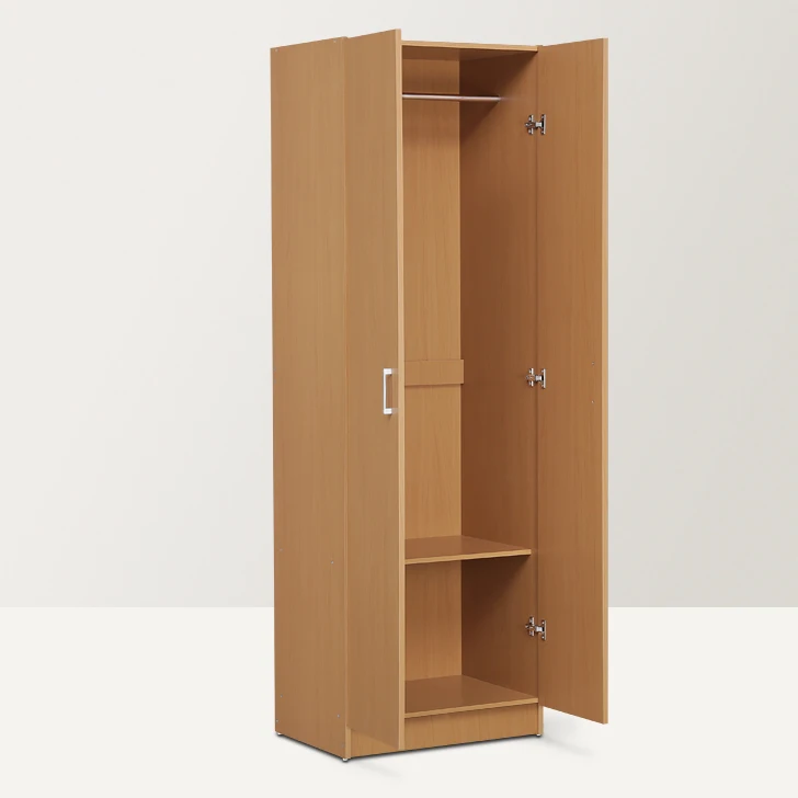 German Cheap Single Wood White Wardrobe Buy German Wardrobe