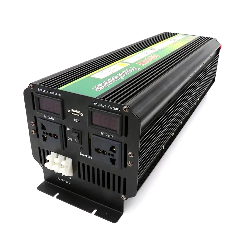 Big Power Dc To Ac Home Inverter 12v 24v To 220v 5000w Modified Sine ...