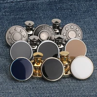 

Magic adjustable remove metal perfect fit button for jeans